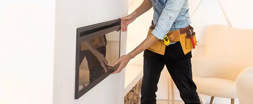 Metal Fireplace Installation in Wichita, Kansas