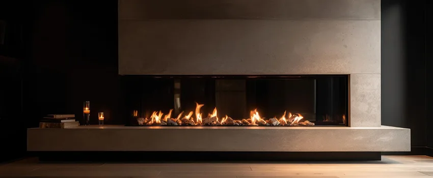 Gas Fireplace Ember Bed Design Services in Wichita, Kansas