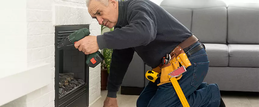 New Indoor Fireplace Installation in Wichita, Kansas