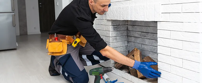 Fireplace Damaged Damper Frame Repair Services in Wichita, Kansas