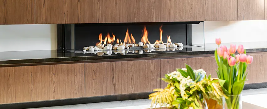 Double-height Fireplace Design Refurbishment in Wichita, Kansas